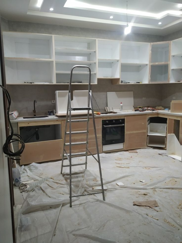 Pose de mobilier de cuisine sur mesure